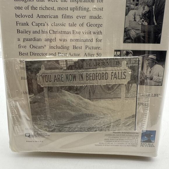 Its a Wonderful Life (VHS, 1996,) NEW & Factory Sealed with Trading Cards RARE - Picture 12 of 14